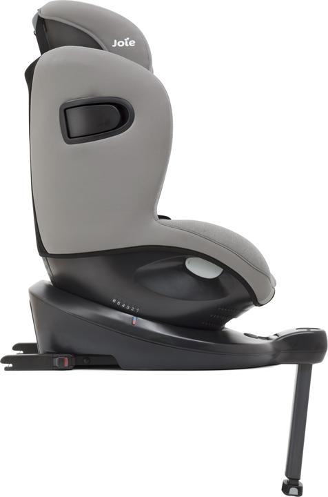 Productafbeelding Joie i-Spin 360 - i-Size  0-18 kg draaibaar autostoeltje | Grijs flanel (Reboarder, ECE R129/i-Size standaard)