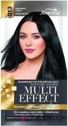 Produktbild Joanna Multi Effect Keratin Complex Color Instant Color Shampoo 013 Ebonyack 35G (Flüssiges Shampoo)