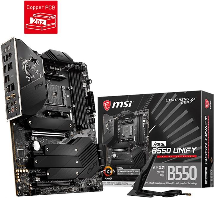Produktbild MSI MEG B550 UNIFY (AM4, AMD B550, ATX)