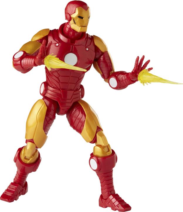 Actual product image Hasbro Legends Series Iron Man model 70, 15 cm tall action figure to collect, 4 accessories