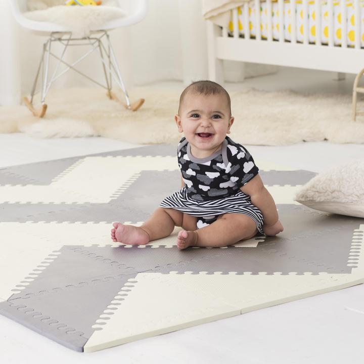 Produktbild Skiphop Playspot Grey/Cream (142 x 178 cm)