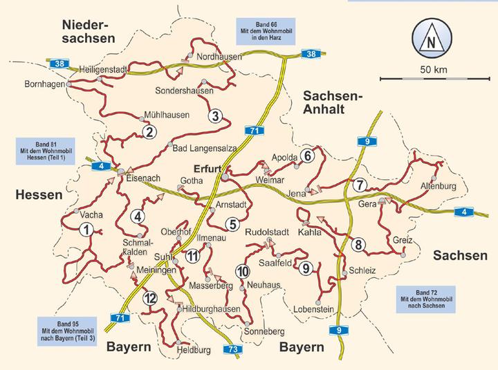 Produktbild Mit dem Wohnmobil nach Thüringen (Deutsch, Waltraud Roth-Schulz, Reinhard Schulz, 2022)