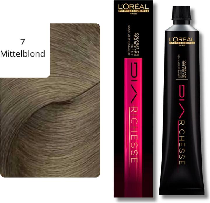 Produktbild L'Oréal Professionnel Dia Richesse (7 Mittelblond)