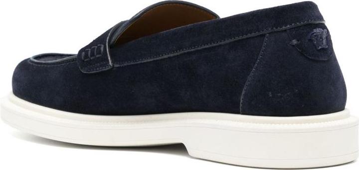 Actual product image Versace Flat Shoes Blue (41)