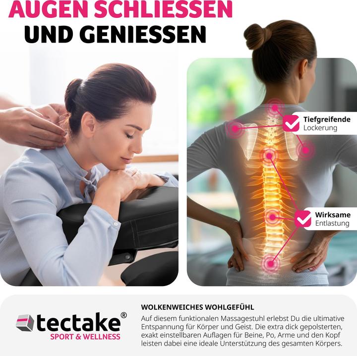 Produktbild tectake Massagestuhl
