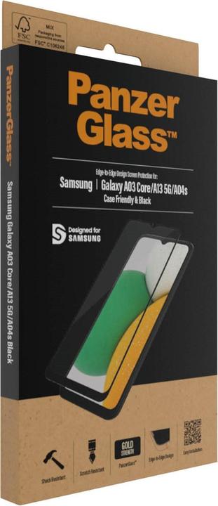 Image du produit PanzerGlass Case Friendly (1 pièce(s), Samsung Galaxy A03 Core, Samsung Galaxy A13 5G, Samsung Galaxy A04S)