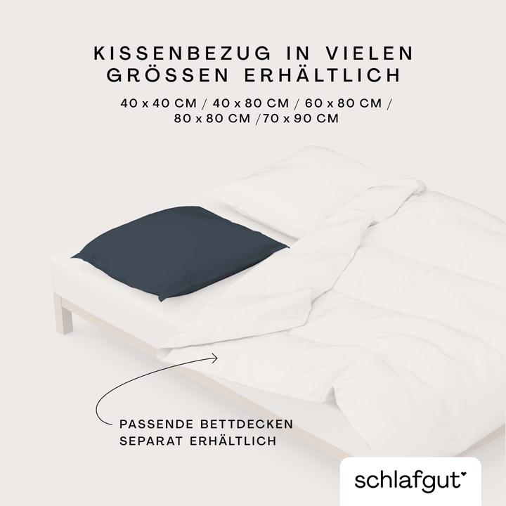 Produktbild schlafgut Knitted Jersey (Duvetbezug, 40 x 40 cm)