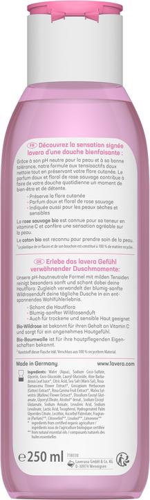 Lavera Pflegedusche Verwöhnend Bio Wildrose & Bio Baumwolle (250 ml)