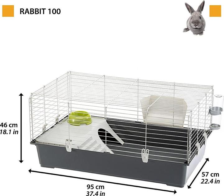 Actual product image Nenurodyta FERPLAST Rabbit 100 - Narva