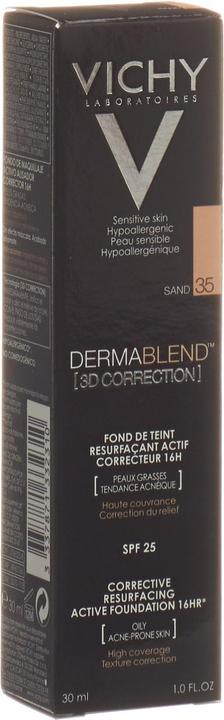 Produktbild Vichy Dermablend (3D Correction) Hautunebenheiten optisch korrigierendes Make-up (35 Sand)