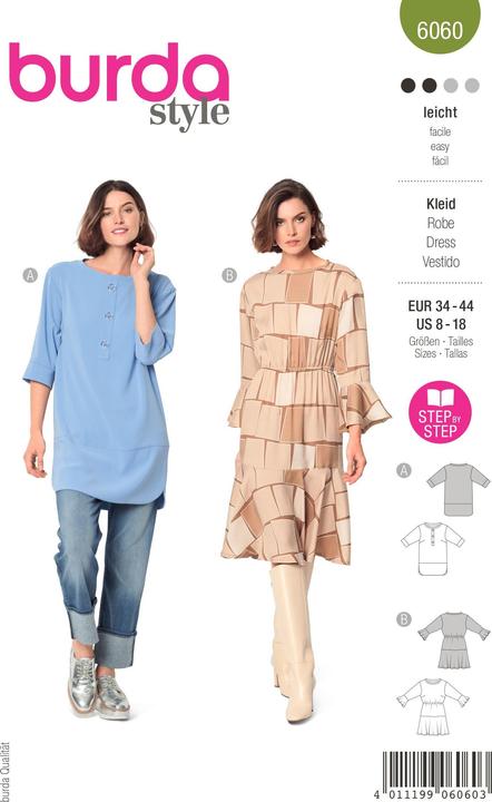 Schnittmuster Tunika & Kleid