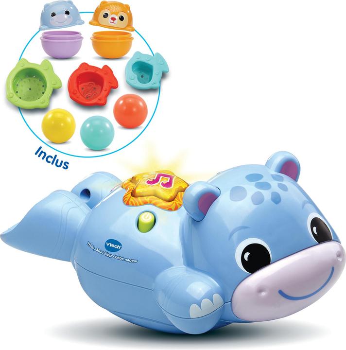 Image du produit VTech Théo, Mon hippo bébé nageur