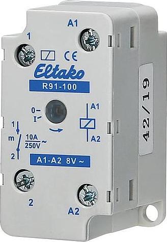 Produktbild Eltako Schaltrelais R91 100 8V 1Sfür Abzweigdosen91100410