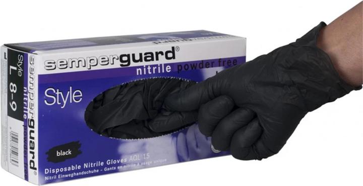 Actual product image Semperguard Disposable nitrile gloves (8, 9, L)