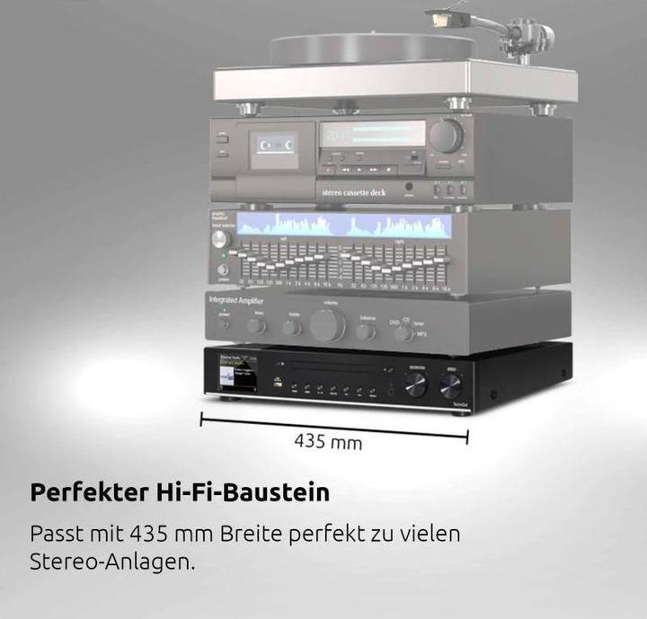 Actual product image TechniSat Digitradio 143 V3 (Radio Tuner)