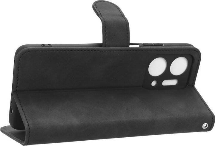 Productafbeelding Cover-Discount Honor X7a - Leren beschermhoesje zwart (Honor X7a)