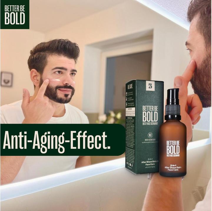 Immagine prodotto Better be bold Balsamo dopobarba e trattamento viso 2 in 1 (Balsamo dopobarba, 50 ml)