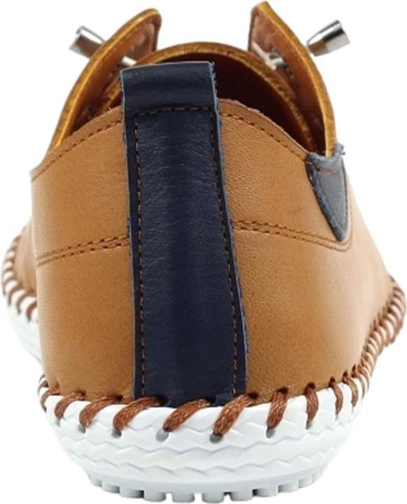 Produktbild Lunar Leinenschuhe St Ives Leder (40)