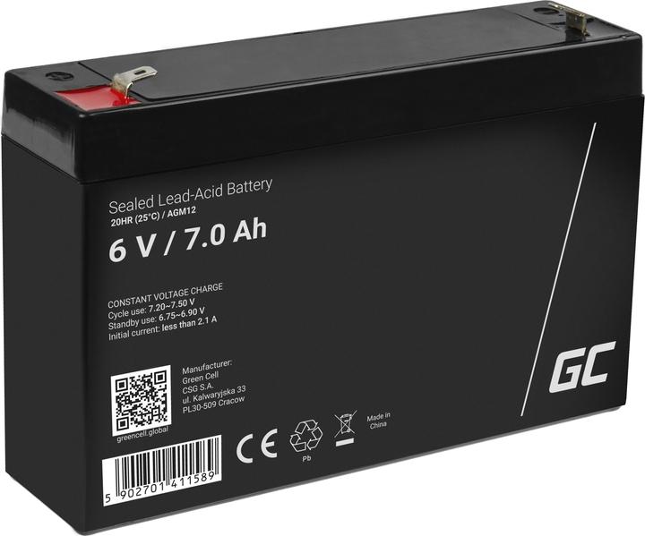Immagine prodotto GreenCell AGM12 (6 V, 7000 mAh)
