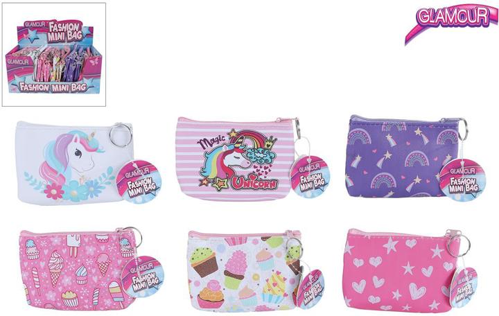 Actual product image Glamour wallet with zip