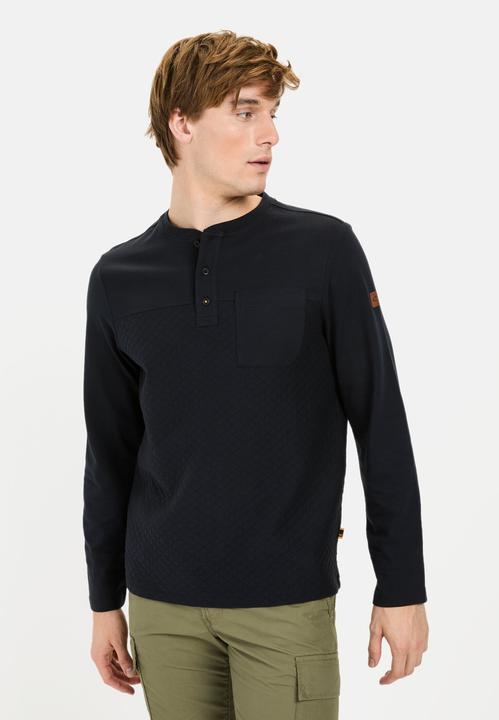 Actual product image Camel Active Langarm Henley mit Brusttasche (XL)