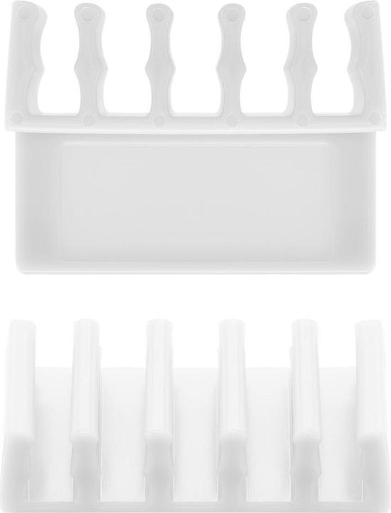Productafbeelding Goobay 70431 Kabel Organiser Tafel/Bank Snoerhouder Wit 2 stuk(s)