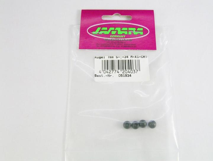 Image du produit Jamara Bille 7mm S-34 M-X1-X2-CRT-DM-LX1 VE4