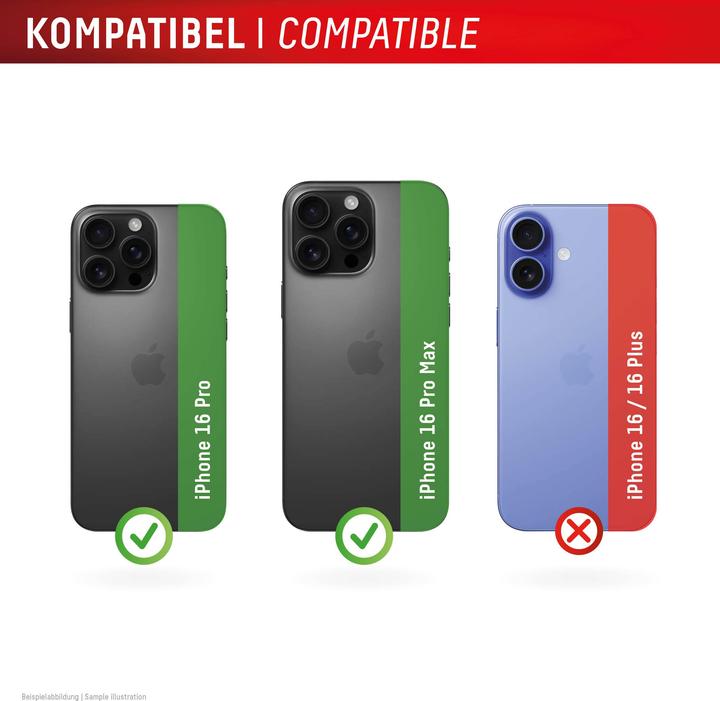 Image du produit Displex Full Cover Camera Lens Glass, Kamera Schutzglas, Platte, Doppelpack (2 pièce(s), Apple iPhone 16 Pro, Apple iPhone 16 Pro Max)