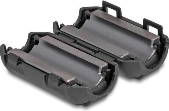 Image du produit Delock Noyau de ferrite / anneau de ferrite pour câble rond 9 mm 2 pièces sc