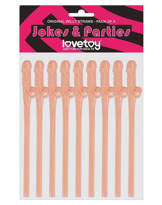 Productafbeelding Lovetoy Willy Rietjes Realistisch (Set van 9)