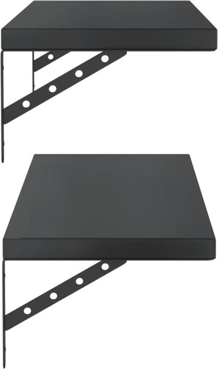 Actual product image VidaXL Wall shelves 2 pcs. 100 x 30 cm Noble