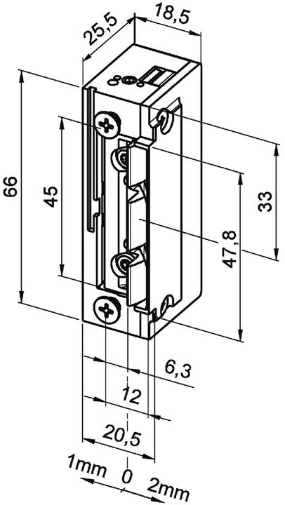 Produktbild effeff Elektro-Türöffner 118 F.13 ProFix 2 (Indoor)