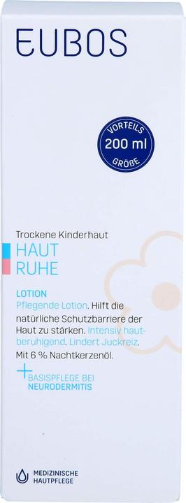 Actual product image Eubos Children's SKIN CALM Lotion, 200 ml LOT
