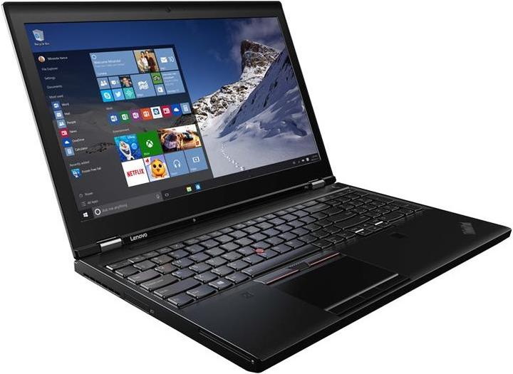 Image du produit Lenovo ThinkPad P51 (15.60", Intel Core i7-7820HQ Intel Core i7-7820HQ, 16 Go, 512 Go, CH)