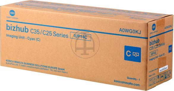 Actual product image Konica Minolta KONICA photoconductor cyan Orig.No. A0WG0KJ (C)