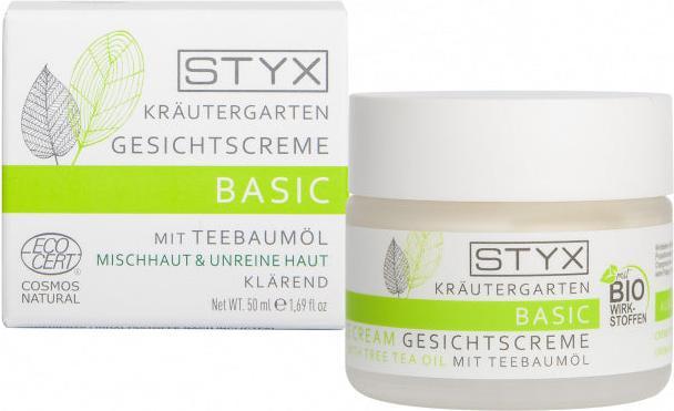 Actual product image Styx Kräutergarten BASIC Gesichtscreme mit Teebaumöl, 50ml (50 ml)