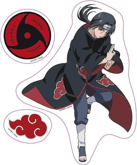 Produktbild ABYstyle NARUTO SHP - Stickers - 16x11cm 2 sheets - Sasuke Itachi X5