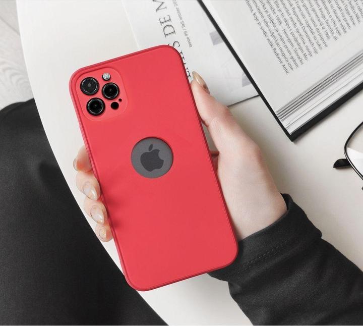 Actual product image Forcell Display OEM SOFT case for IPHONE 12 red (Apple iPhone 12)