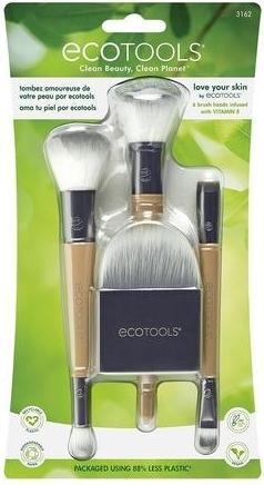 Actual product image EcoTools Love Your Skin Vitamin E Infused Makeup Brush Set for Face (Set)