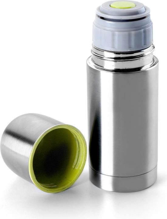 Ibili Thermoflasche Edelstahl 150 ml Hält Getränke warm oder kalt. Ideal für unterwegs für 2 Tassen (0.15 l)
