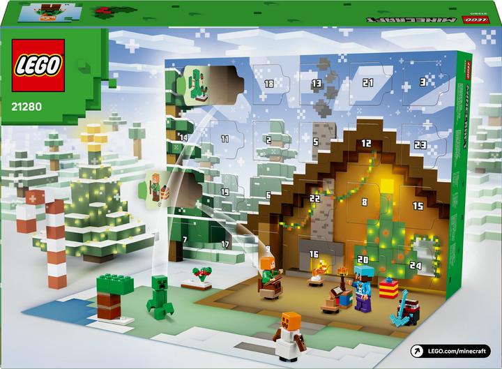 Produktbild LEGO Adventskalender 2025 (LEGO Minecraft, 21280)