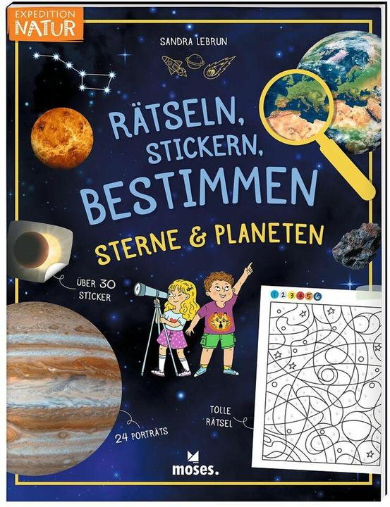Image du produit Rätseln, Stickern, Bestimmen - Sterne & Planeten