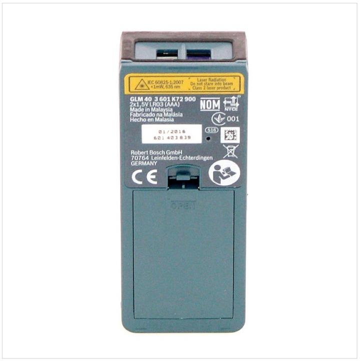 Image du produit Bosch Professional Glm 40 (40 m, 635 nm)