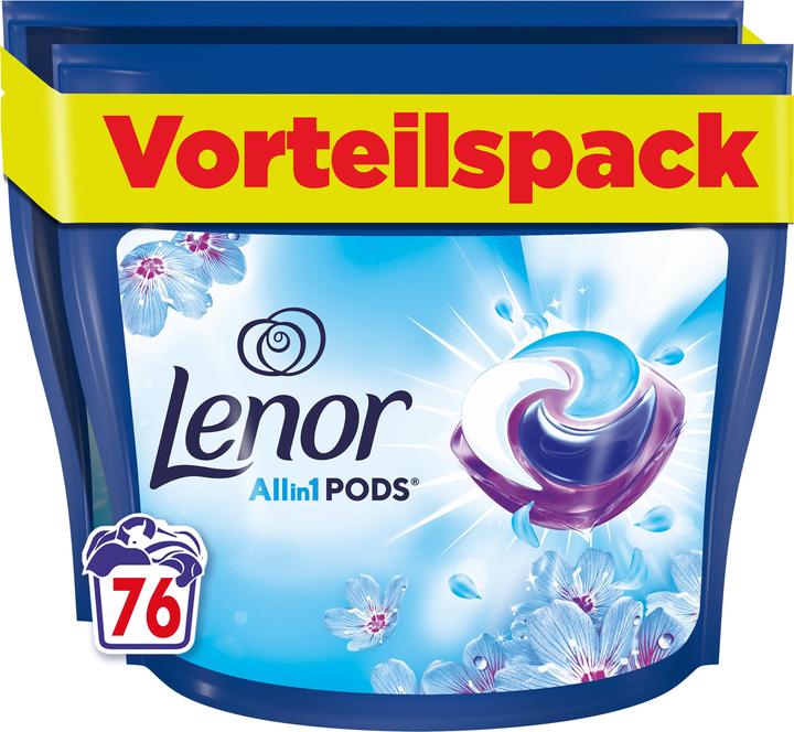 Lenor All-in-1 Pods (76 Washing cycles, Wash pods)