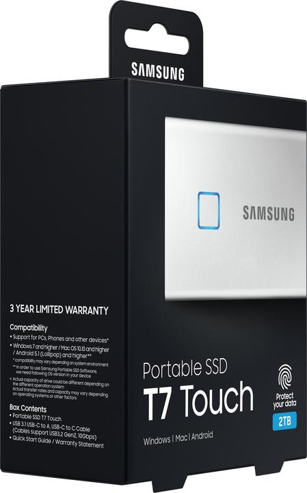 Produktbild Samsung Portable T7 Touch (2000 GB)