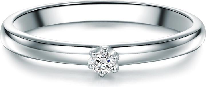 Trilani Damen Sterling Silber Diamant silber - 7156