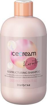 Produktbild Inebrya Ice Cream Keratin Restructuring Shampoo - Keratin Based Restructuring Shampoo - 300ml (300 ml, Flüssiges Shampoo)