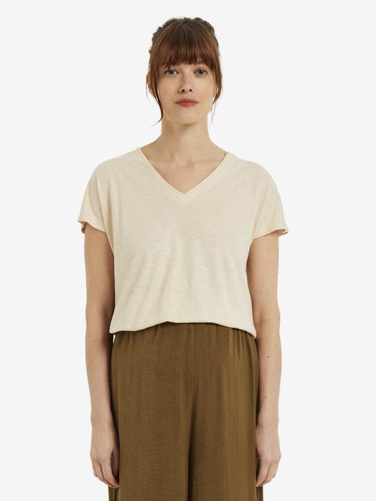 Immagine prodotto Vertbaudet Umstands-Shirt, Viskose-Leinen-Mix mit Glanzeffekt