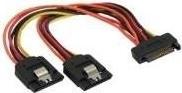 Productafbeelding InLine SATA voeding Y-kabel SATA beugel