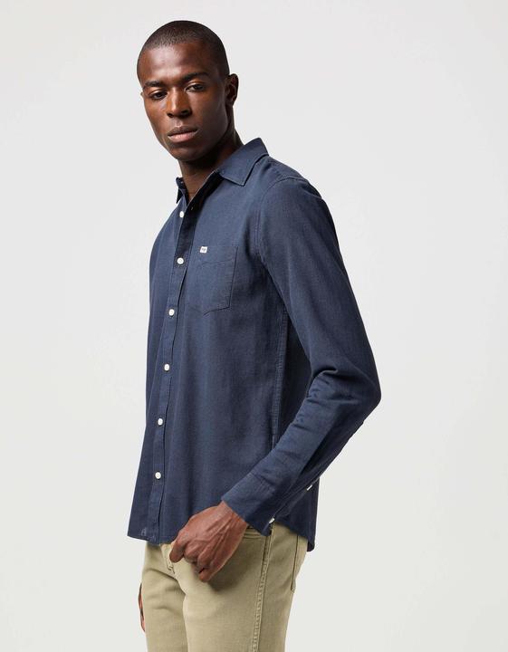 Actual product image Wrangler Leinenhemd 1 Pkt Shirt (S)
